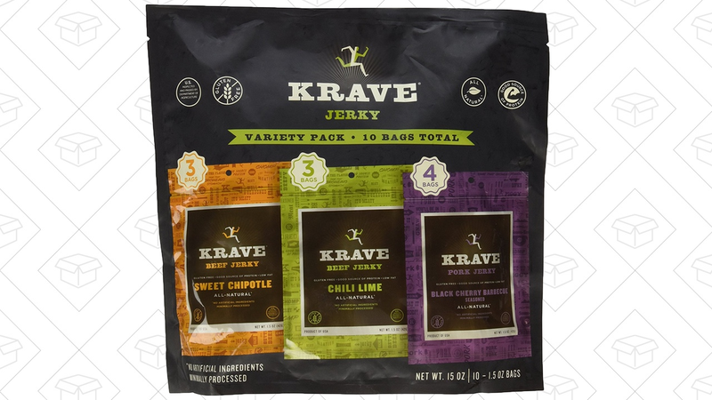 Krave Jerky Variety Pack, $16 after 10% coupon